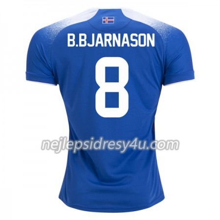 Fotbalový Dres Island B.Bjarnason 8 Domácí MS 2018